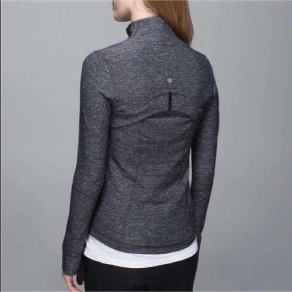Lululemon Define Jacket Heathered Grey Sz 8 - Picture 2 of 11